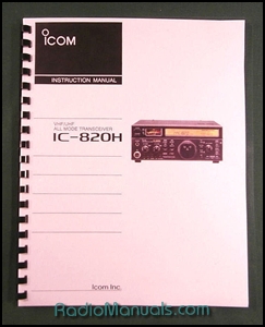 Icom IC-820H Instruction Manual - Click Image to Close